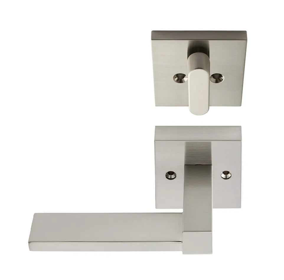 Better Home Products San Francisco Handleset Trim Lever - Exterior Handleset Sold Separately Satin Nickel