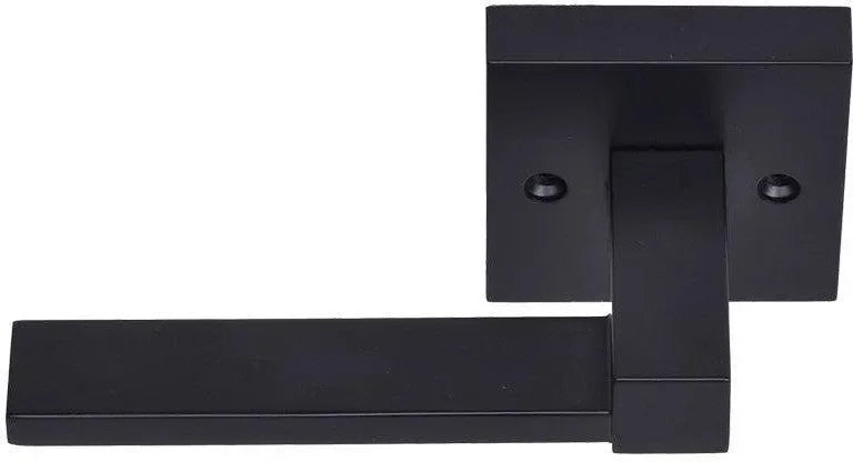 Better Home Products San Francisco Handleset Trim Lever - Left Handed in Black finish