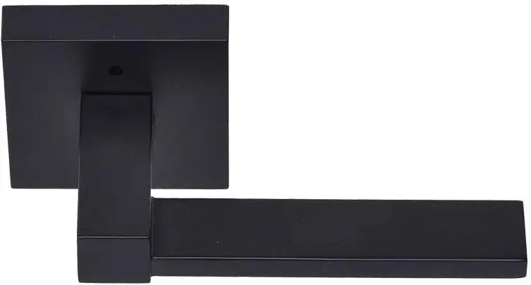 Better Home Products San Francisco Privacy Lever (Reversible) in Black finish