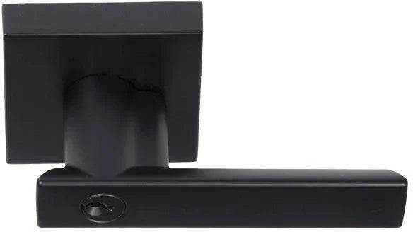 Better Home Products Santa Cruz Entry Lever in Black finish