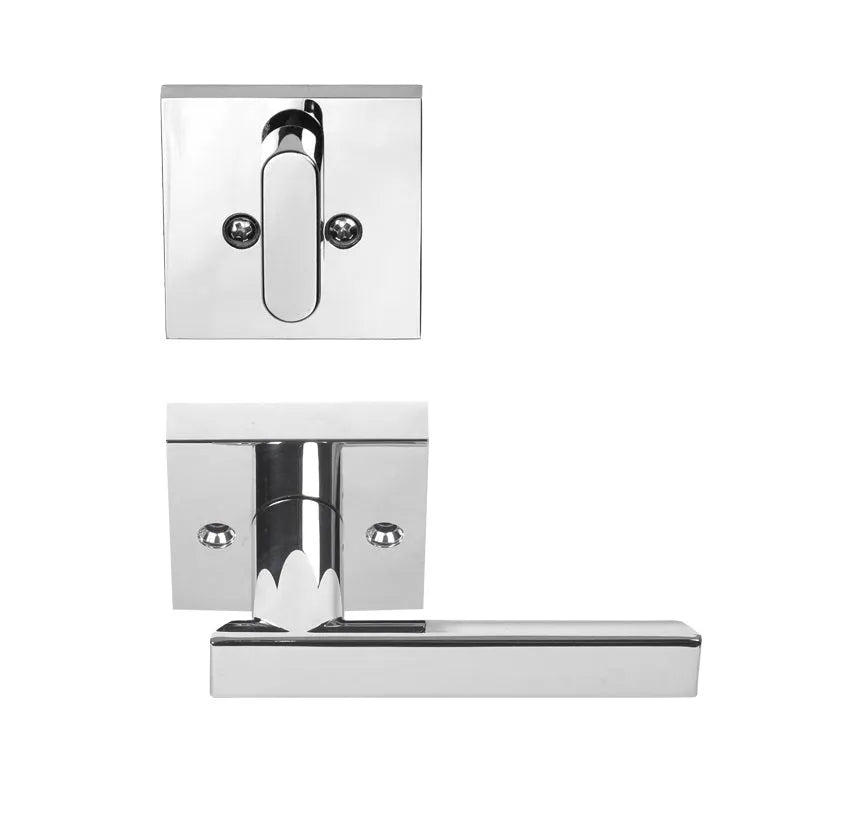Better Home Products Santa Cruz Handleset Trim Lever - Exterior Handleset Sold Separately Chrome