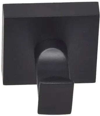 Better Home Products Santa Cruz Single Robe Hook in Matte Black finish