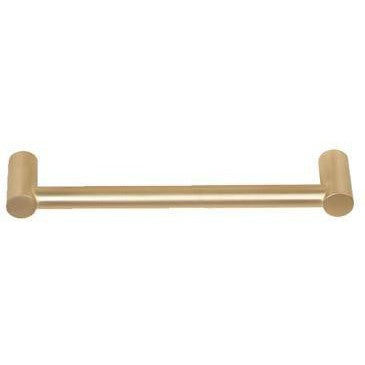 Better Home Products Stinson Beach Solid Bar Pull 6 1/4" C-to-C in Satin Brass finish