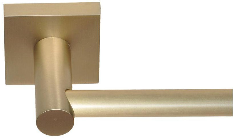 Better Home Products Tiburon 24" Towel Bar in Satin Brass finish