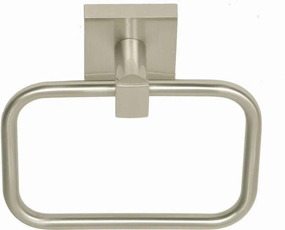 The Better Home Products Santa Cruz Towel Ring in Satin Nickel finish