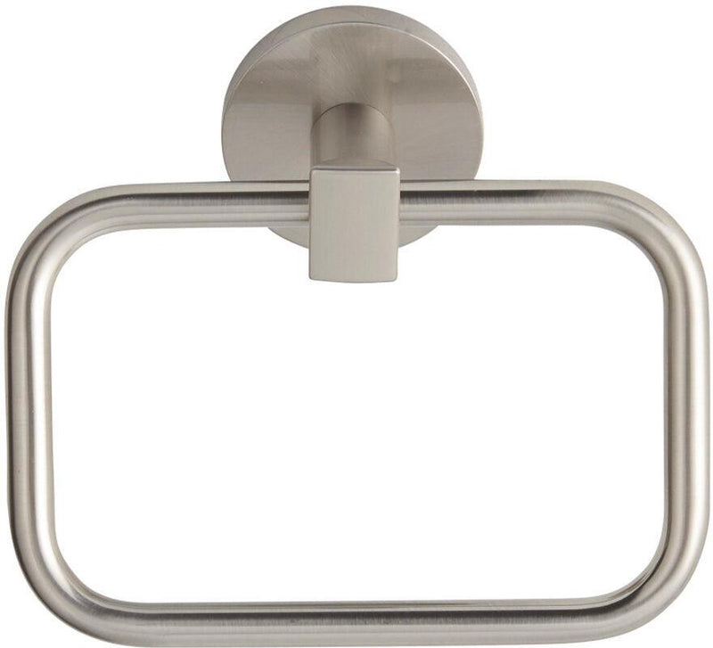 Better Home Products Boardwalk Towel Ring in Satin Nickel finish