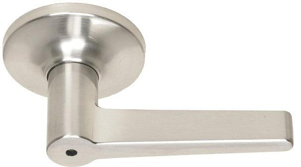 Better Home Products Dillon Beach Push Button Privacy Lever in Satin Nickel finish