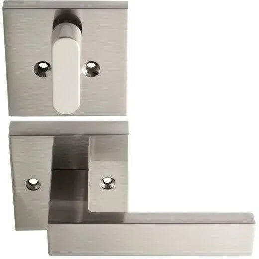 Better Home Products Forest Hill Handleset Trim Lever - Exterior Handleset Sold Separately in Satin Nickel finish
