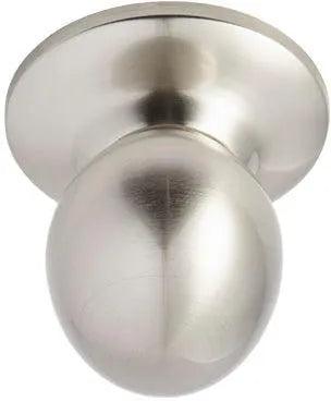 Better Home Products Miraloma Park Dummy Egg Knob in Satin Nickel finish