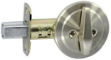 Better Home Products One-Sided Deadbolt in Satin Nickel finish