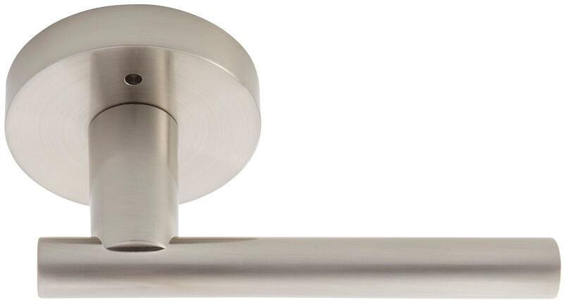 Better Home Products Skyline Boulevard Privacy Lever in Satin Nickel finish