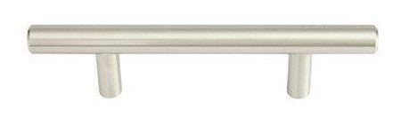 The Better Home Products Skyline Solid Bar Pull 3" C-to-C in Satin Nickel finish