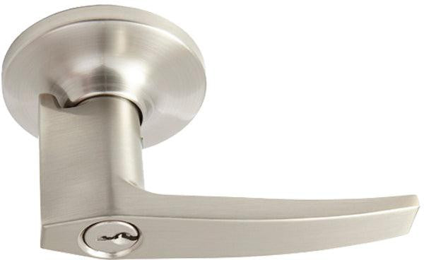 Better Home Products Soma Entry Lever in Satin Nickel finish