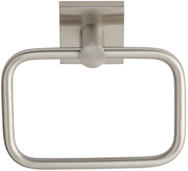 Better Home Products Tiburon Towel Ring in Satin Nickel finish