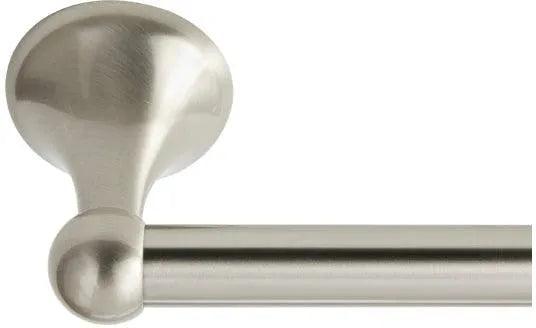 The Better Home Products Waterfront 32" Towel Bar in Satin Nickel finish