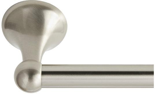The Better Home Products Waterfront 32" Towel Bar in Satin Nickel finish