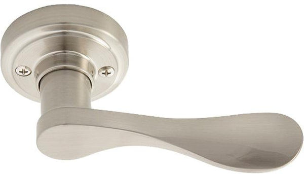 The Better Home Products Waterfront Handleset Trim Lever - Right Handed in Satin Nickel finish