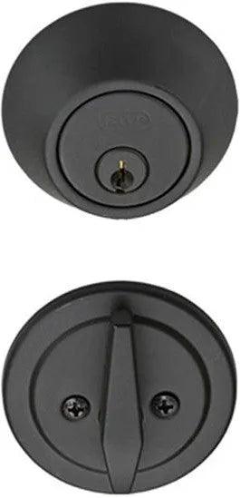 Better Home Products Single Cylinder Deadbolt in Black finish
