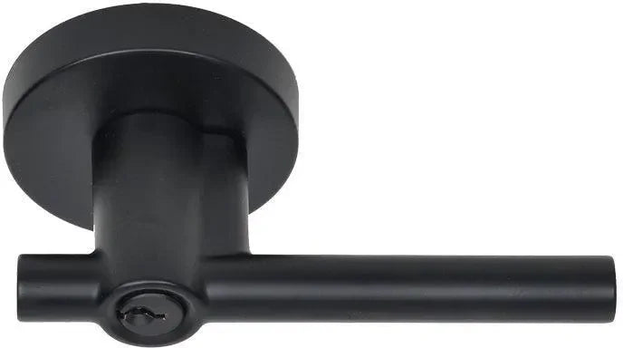 Better Home Products Skyline Boulevard Entry Lever in Black finish