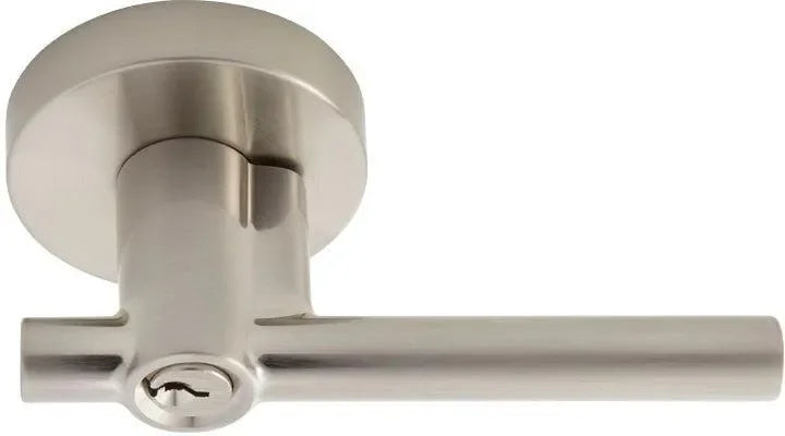 Better Home Products Skyline Boulevard Entry Lever in Satin Nickel finish