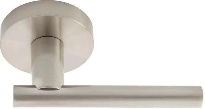 The Better Home Products Skyline Boulevard Passage Lever in Satin Nickel finish