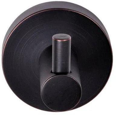 Better Home Products Skyline Single Robe Hook in Dark Bronze finish