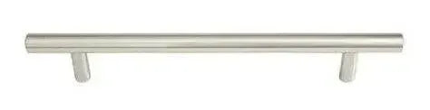 Better Home Products Skyline Solid Bar Pull in Satin Nickel finish
