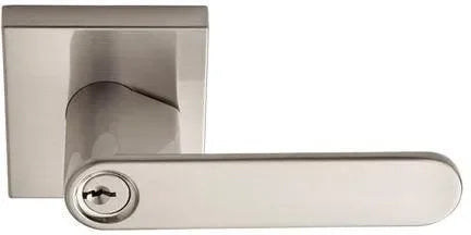 Better Home Products Southlake Keyed Entry Lever in Satin Nickel finish