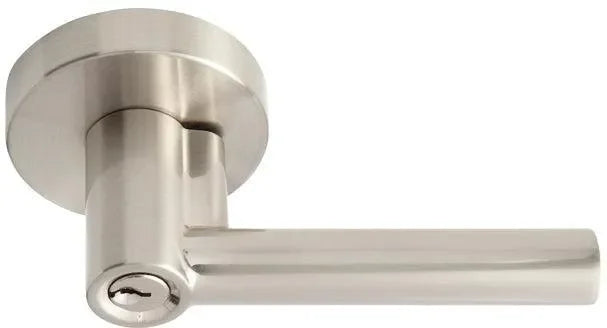 Better Home Products Stinson Beach Entry Lever in Satin Nickel finish
