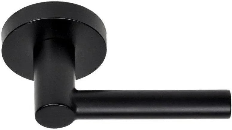 Better Home Products Stinson Beach Passage Lever in Black finish