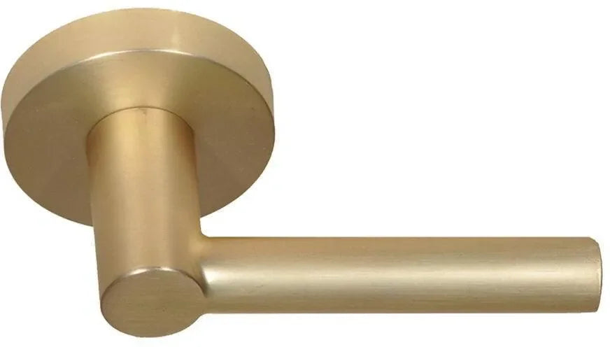 Better Home Products Stinson Beach Passage Lever in Satin Brass finish