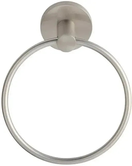 Better Home Products Stinson Beach Towel Ring Satin Nickel