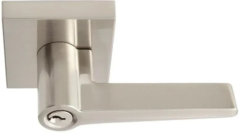 The Better Home Products Tiburon Entry Lever in Satin Nickel finish
