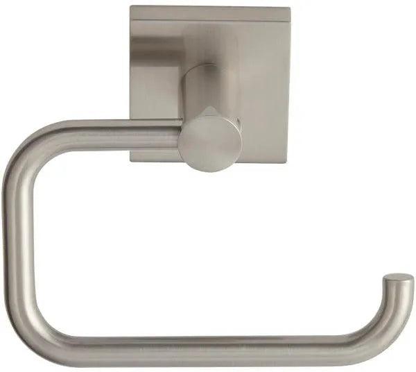 The Better Home Products Tiburon Euro Paper Holder in Satin Nickel finish