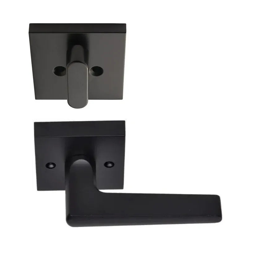 Better Home Products Tiburon Handleset Trim Lever - Exterior Handleset Sold Separately Black
