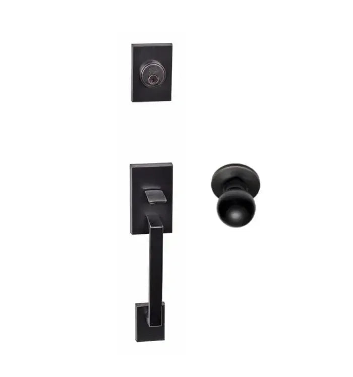 Better Home ProductsBetter Home Products Tiburon Handleset with Ball Knob Interior in 