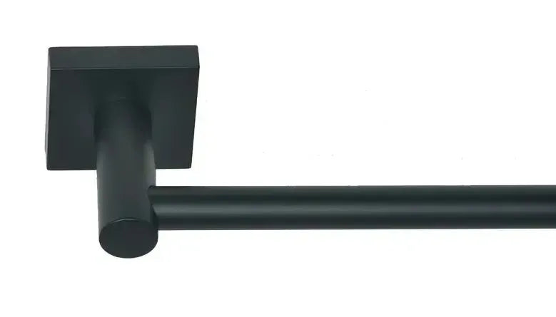 Better Home Products Tiburon Towel Bar in Matte Black finish
