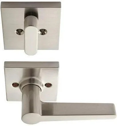 Better Home Products Treasure Island Handleset Trim Lever - Exterior Handleset Sold Separately in Satin Nickel finish
