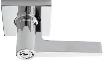 Better Home Products Treasure Island Keyed Entry Lever in Chrome finish