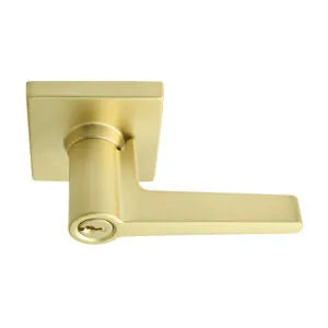 Better Home Products Treasure Island Lever Satin Brass