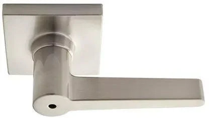 Better Home Products Treasure Island Privacy Lever in Satin Nickel finish