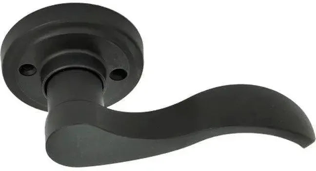 Better Home Products Twin Peaks Lever in Matte Black finish