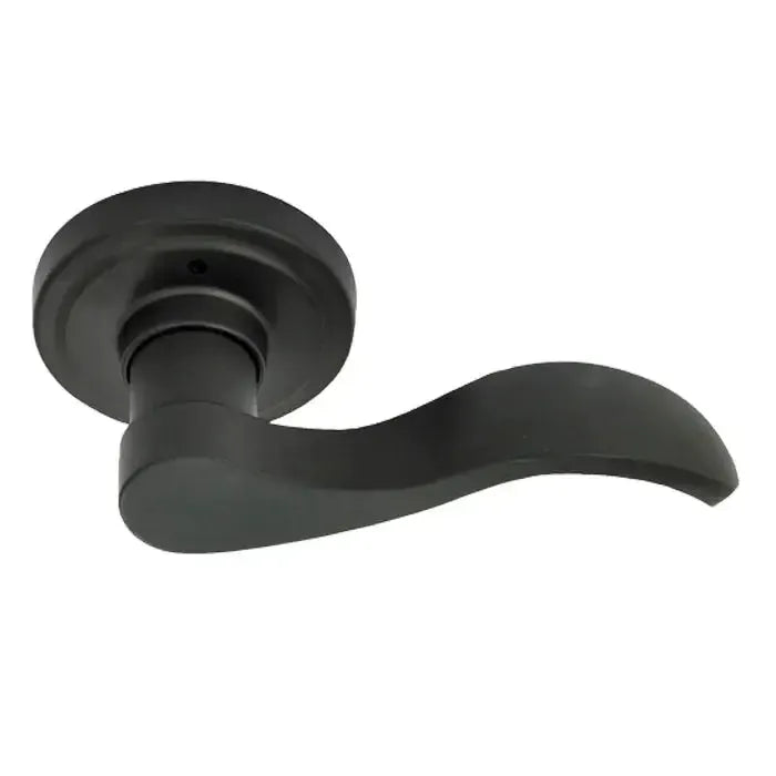Better Home Products Twin Peaks Lever in Matte Black finish