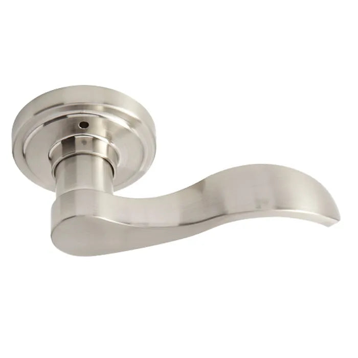 Better Home Products Twin Peaks Lever Satin Nickel
