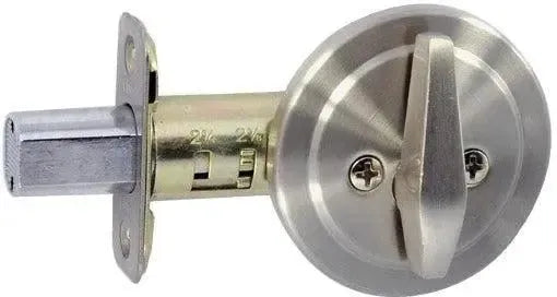 Better Home Products UL Keyless/One-Sided Deadbolt in Satin Nickel finish