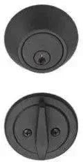 Better Home Products UL Single Cylinder Deadbolt in Matte Black finish