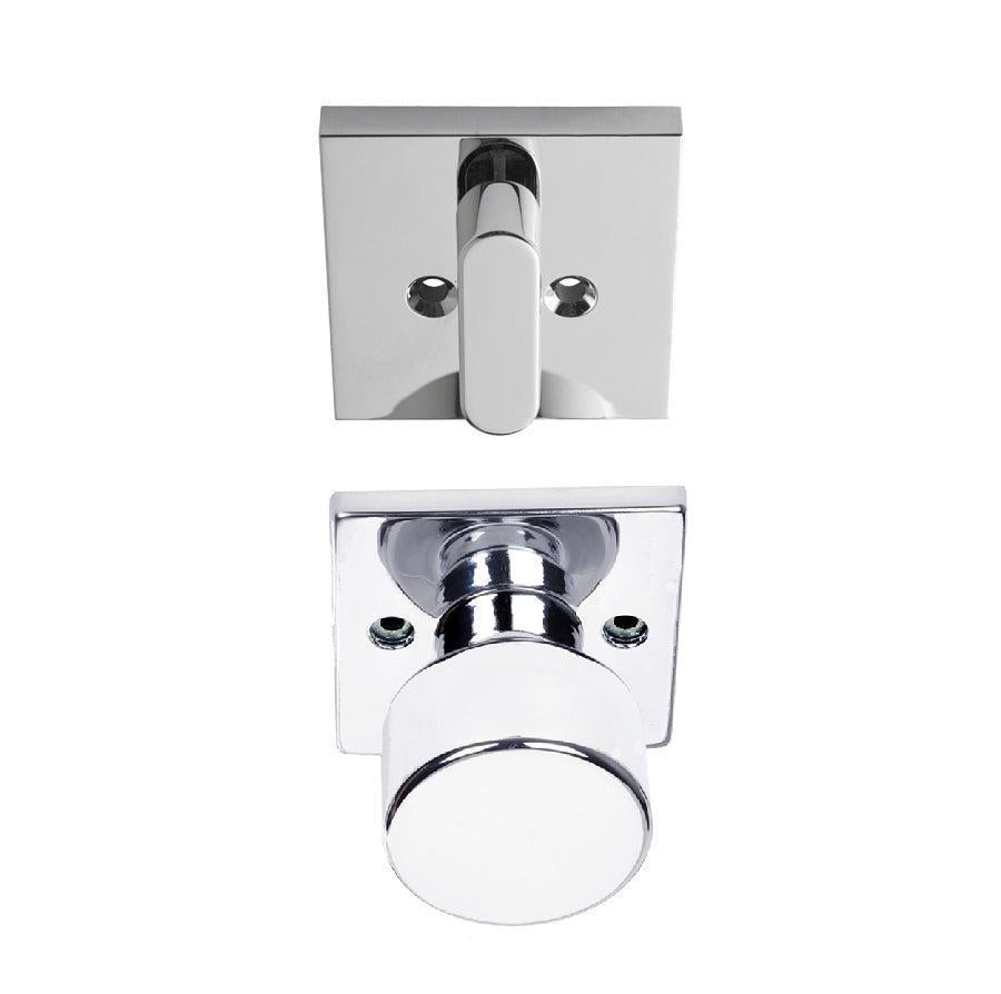 Better Home Products Union Square Handleset Trim Knob Chrome