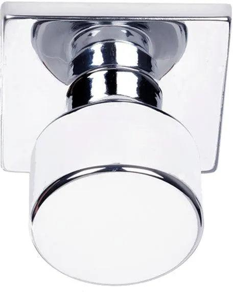 The Better Home Products Union Square Passage Knob in Chrome finish