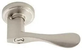 Better Home Products Waterfront Entry Lever - Right Handed in Satin Nickel finish