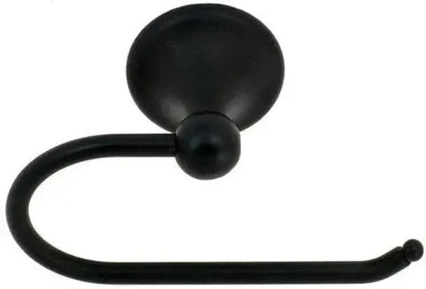 Better Home Products Waterfront Euro Paper Holder in Matte Black finish